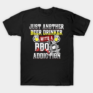 BBQ Beer Lover Fan Enthusiast Grill Master Gift Idea T-Shirt